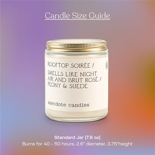 Anecdote Candles Rooftop Soiree Coconut Soy Wax Candel Far |