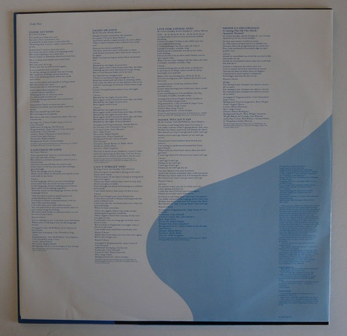 Vinilo Gloria Estefan - Into The Light (Usado)