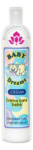 Crema Suave Baby Dreams Con Sábila Y Miel 500ml. Florigan