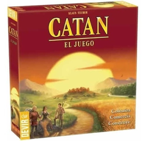 Catan Juego De Mesa De Español