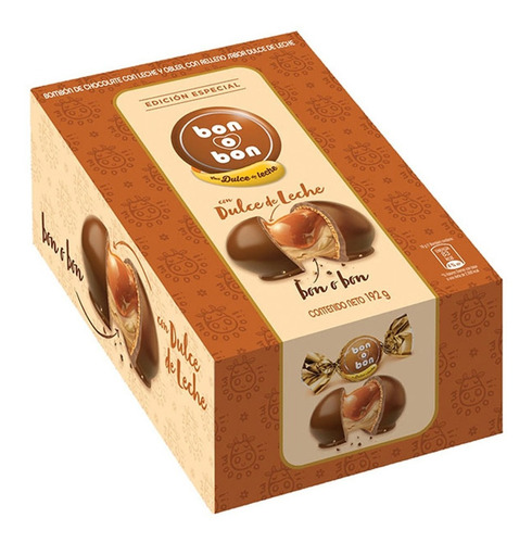 Bon O Bon Dulce De Leche X 24u Cioccolato Tienda De Dulces