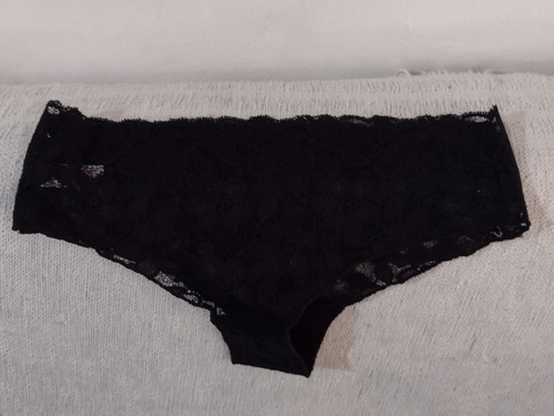 Culotte Encaje Negro Talle 1 Nuevo 