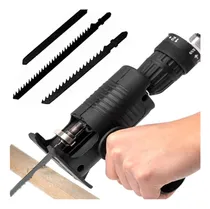 Comprar Sierra Caladora Adaptador De Taladro Eléctrico + 3 Sierras