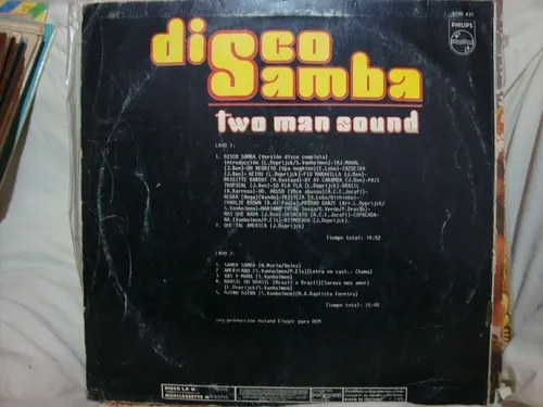 Vinilo Two Man Sound Disco Samba A Br1 (Usado)