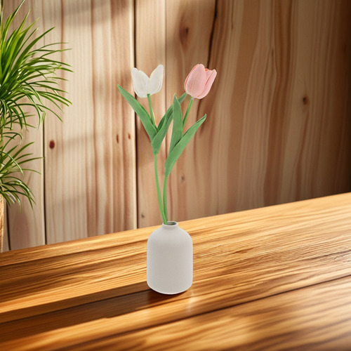 Florero De Cerámica Jarrón Minimalista Para Arreglos Florale