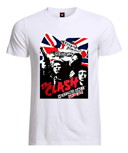 Remera Estampada Varios Diseños The Clash Afiche