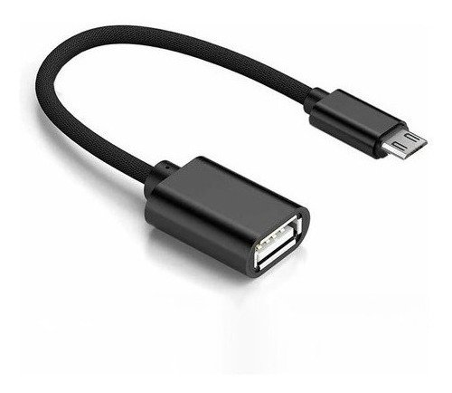 Cable Otg Micro Adaptador Usb Para Pendrive Mouse Teclado 