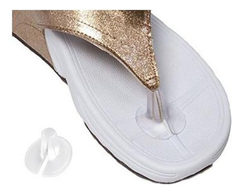 10 Protectores De Dedo Del Pie De La Sandalia De Silicona De