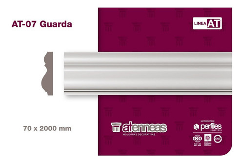 Guarda Espuma Extruida 70 Mm X 2 Metros Atenneas Telgopor Mm