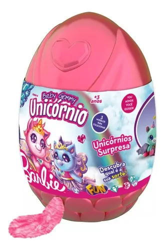 Baby Gemmy Unicórnio Surpresa No Ovo Da Barbie Médio F00666