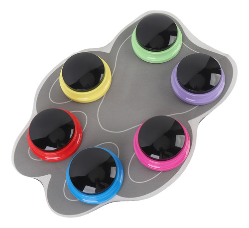 Conjunto De Botões Dog Talking, 6 Botões De Comunicação