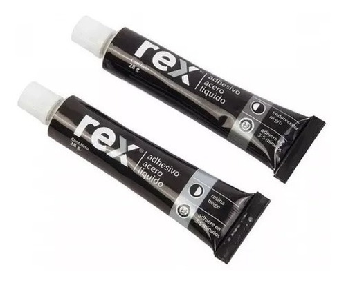 Acero Líquido Rex Gris 56g Adhesivo Sertec