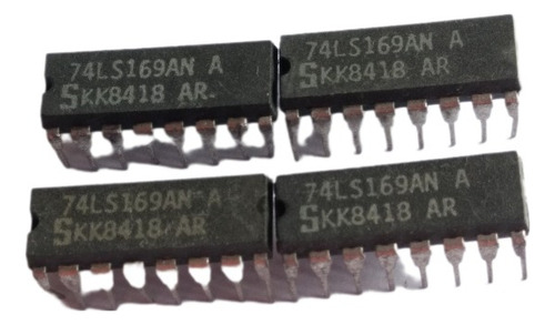 Sn74ls169 Sn 74ls169 74ls169. Kit (70) Pças, 120 Cada.