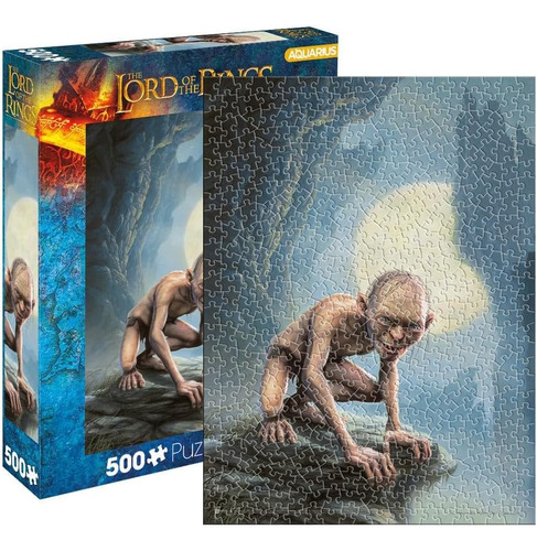 Aquarius - El Señor De Los Anillos Gollum Puzzle De 500 Piez