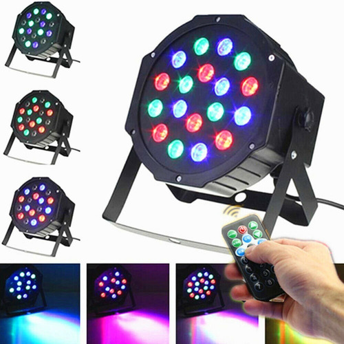 Luces Par Led Rgb U King- Control Remoto - Dmx