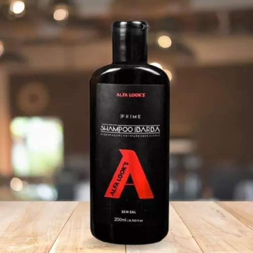 Shampoo Para Barba Alfa Look's Prime 200ml