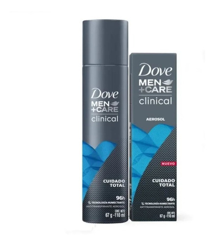 Desodorante Dove Clinical Men Cuidado Total 110 Ml