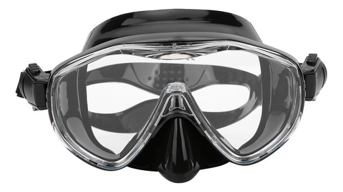 Gafas De Buceo De Silicona Negras Con Protección Facial Para