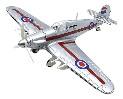 Kits De Construcción 1:48, Modelo De Avión, Regalo Plata
