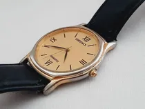 Comprar Reloj Seiko Vintage, Delgado Y Elegante, 35mm Diametro Negro Dorado Dorado