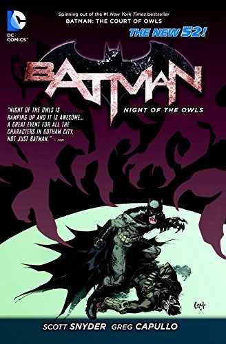 Batman Night Of The Owls (the New 52) (batman (dc Comics))