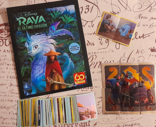 .- Álbum Disney Raya Y El Último Dragón Panini Completo A Pe