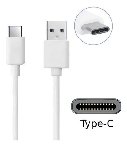 Cable turbocargador para Motorola Moto G10 G20 G30 G60 5g, color blanco