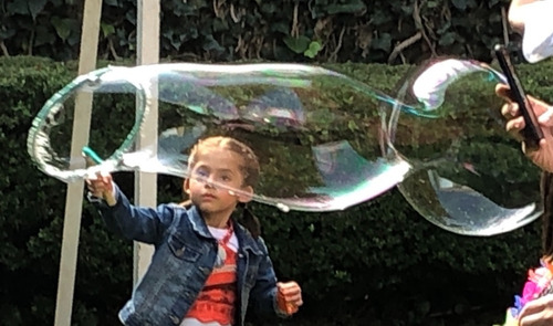 Imagen 5 de 5 de Burbujas Gigantes/jabón-juegos Niños-pompas Gigantes Mágicas