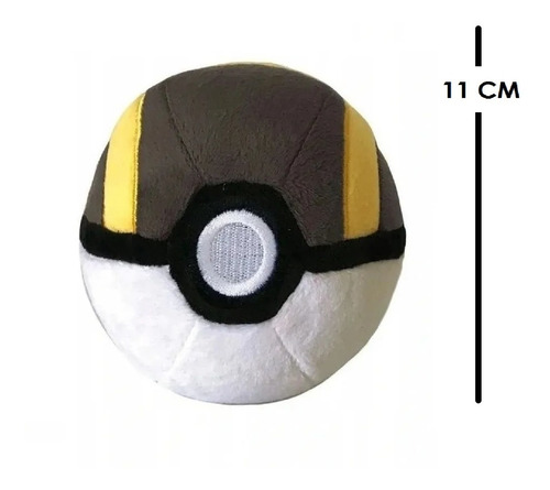 Imagen 2 de 4 de Pokemon Peluche Pokebola Wicked Cool Limited 11 Cm Poke Bola