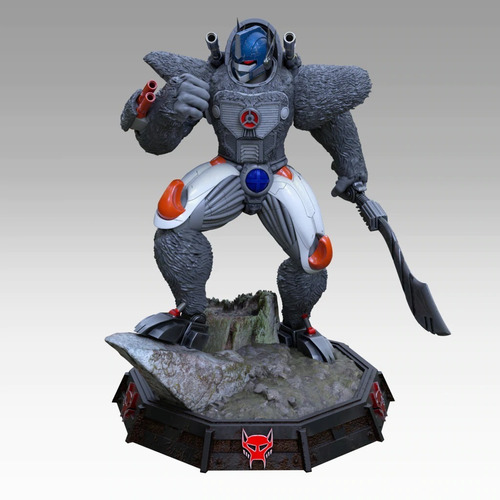 Transformers Optimus Primal Bw Archivo Stl Para Impresión 3d