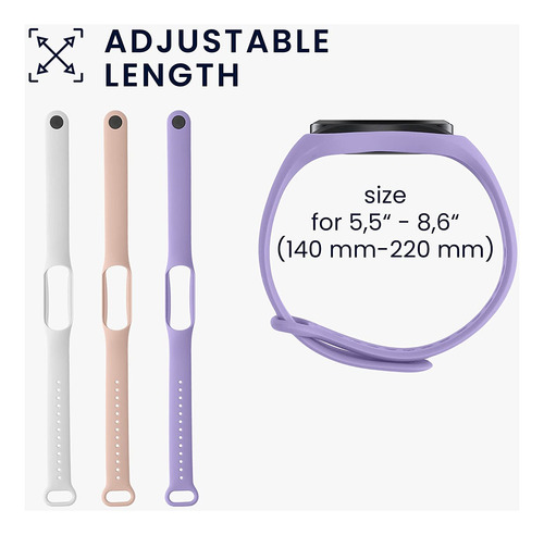 Kwmobile Tpu Watch Strap Compatible With Xiaomi Mi Band 7 -