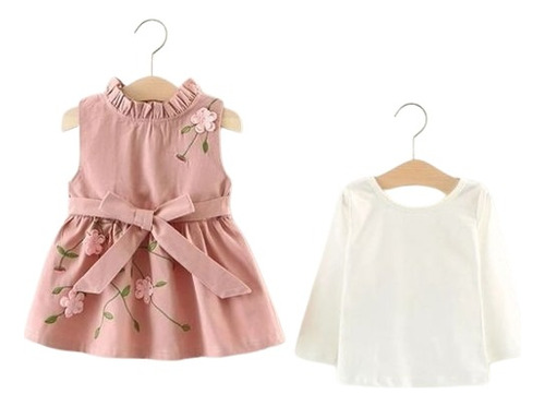 Hermoso Vestido De Buena Calidad Para Bebes Importado 