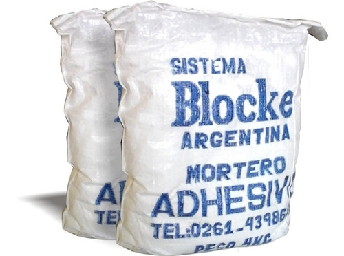 Imagen 1 de 2 de Pegamento Blanco X 30 Kg Para Placa Antihumedad Blocke