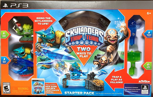 Skylanders Trap Team Starter Pack Ps3 Nuevo Entrega Inmediat