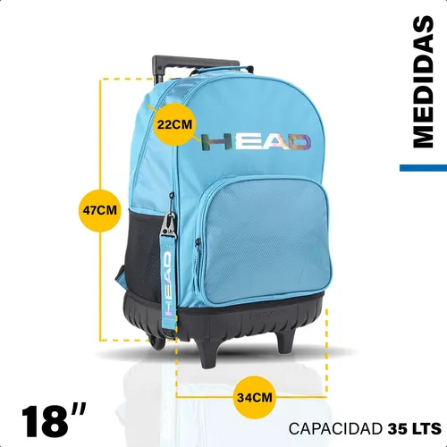 Bolso con ruedas head hotsell