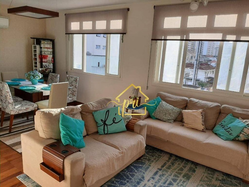 Apartamento À Venda, 107 M² Por R$ 465.000,00 - Boqueirão - Santos/sp - Ap1719