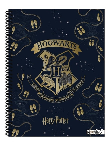 Cuaderno Universitario A4 Harry Potter 80 Hojas Mooving