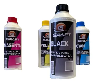 Litro De Tinta Tipo Dye Base Agua Universal - Graft