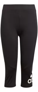 Calça Legging Infantil 3/4 Big Logo adidas Girls