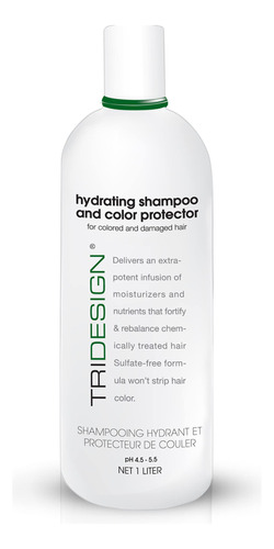 Tridesign Champ Hidratante Para Cabello Tratado Con Color, C