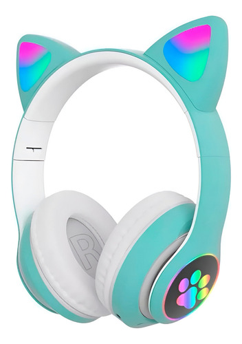 Fone De Ouvido Bluetooth Infantil Sem Fio Com Led