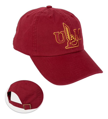 Gorra Béisbol Monroe Universidad Luisiana Ulm Warhawks Gorra