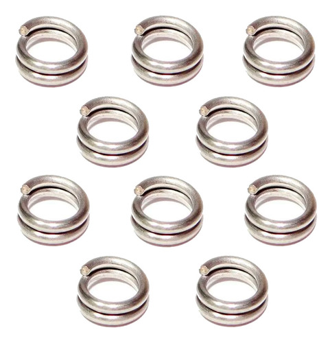 Split Ring Argolas Em Aço Inox  4x0.060mm - Lizard