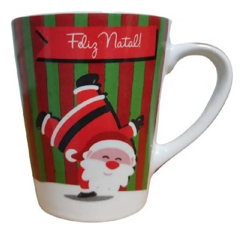 Caneca Porcelana Natal Funny 300ml - Magizi