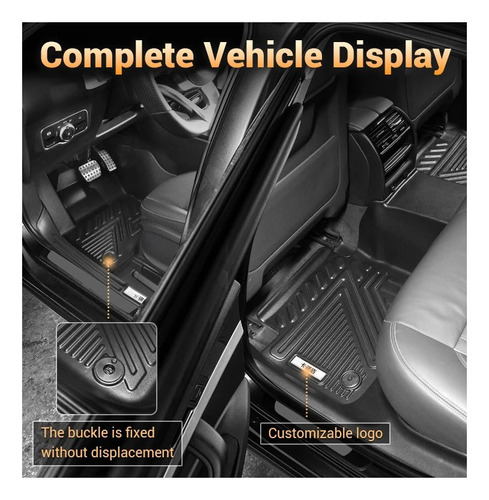 Protector Cubre Piso 6d Tpe Mazda Bt50 2015-2024