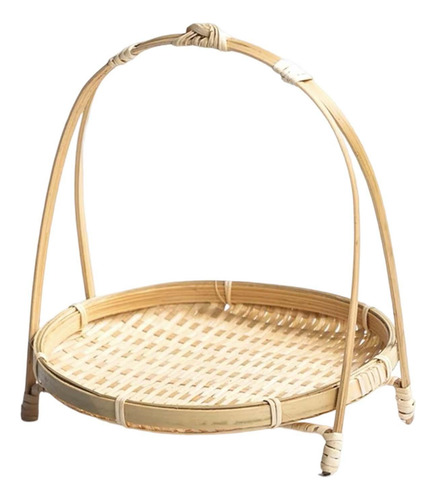 Cesta De Frutas Tejida A Mano, Bandejas Para Servir, Cuencos