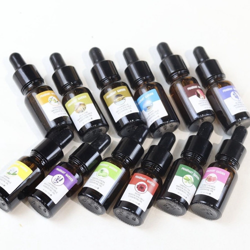 Imagen 3 de 10 de Pack 12 Esencias Aromas Aceites P/ Vaporizador Humidificador