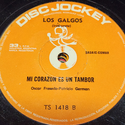 Simple Los Galgos Disc Jockey C11