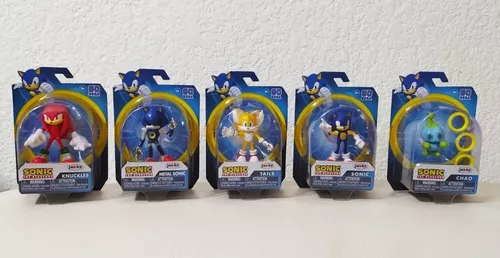 JAKKS Pacific LTD Pack 5 Cifras Sonic 6CM : : Juguetes y Juegos