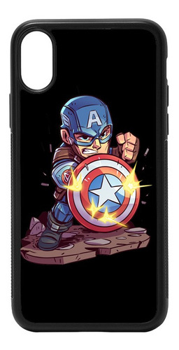 Funda Para Samsung Galaxy Bumper Capitan America 4